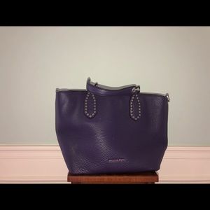 Purple Michael Kors handbag